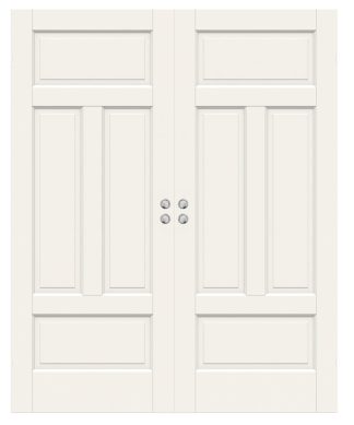 Parskjutdörr Swedoor Craft 04n Massiv Spegeldörr Infälld