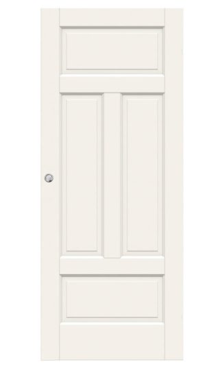 SKJUTDÖRR SWEDOOR CRAFT 04N MASSIV SPEGELDÖRR UTANPÅLIGGANDE