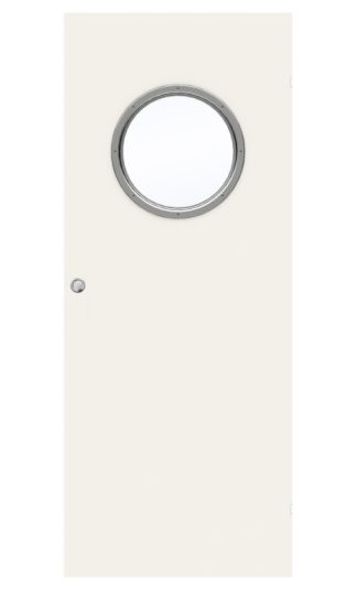 SKJUTDÖRR SWEDOOR STABLE G68 KOMPAKT KLARGLAS VIT UTANPÅLIGGANDE