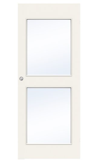 SKJUTDÖRR SWEDOOR EASY G03 LÄTTDÖRR KLARGLAS VIT UTANPÅLIGGANDE