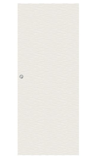 SKJUTDÖRR SWEDOOR CHARISMA D300 MASSIV VIT UTANPÅLIGGANDE