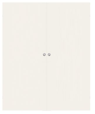 Parskjutdörr Swedoor Easy Gw Slät Lättdörr Utanpåliggande