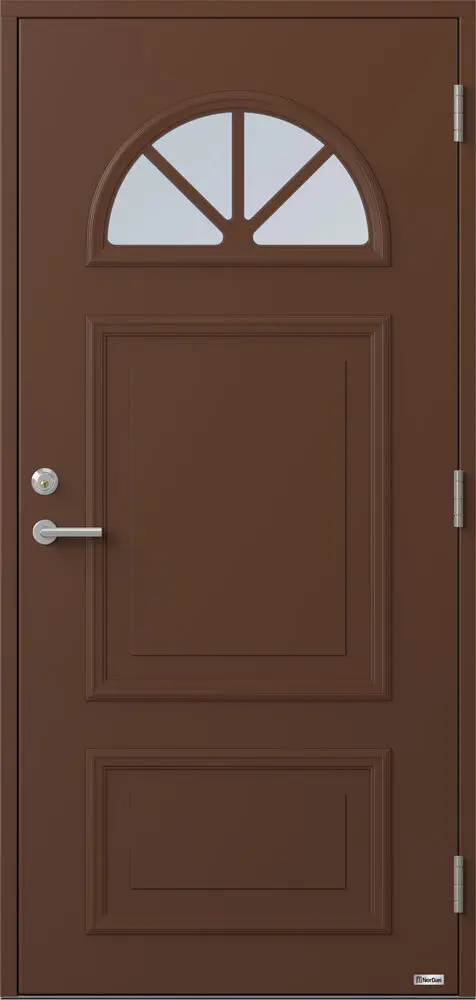 Ytterdörr Bor Månen 820g Klarglas Vit - Bild 6