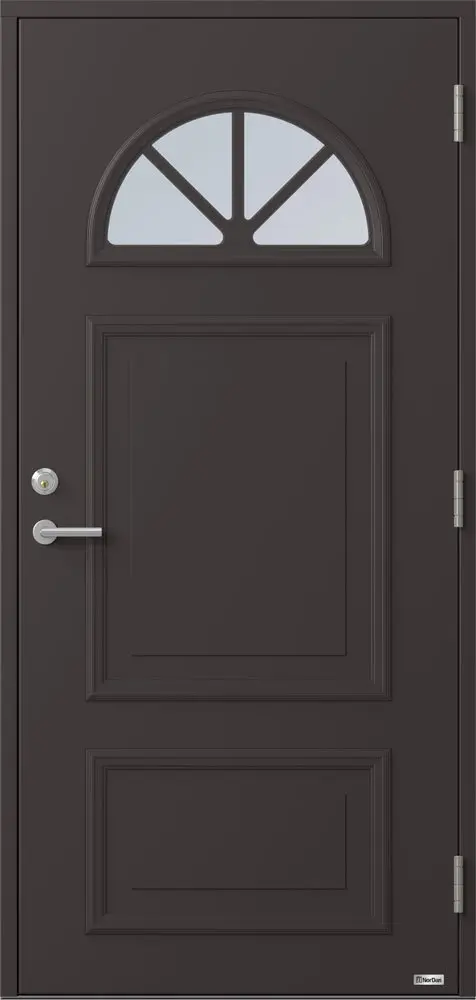 Ytterdörr Bor Månen 820g Klarglas Vit - Bild 17