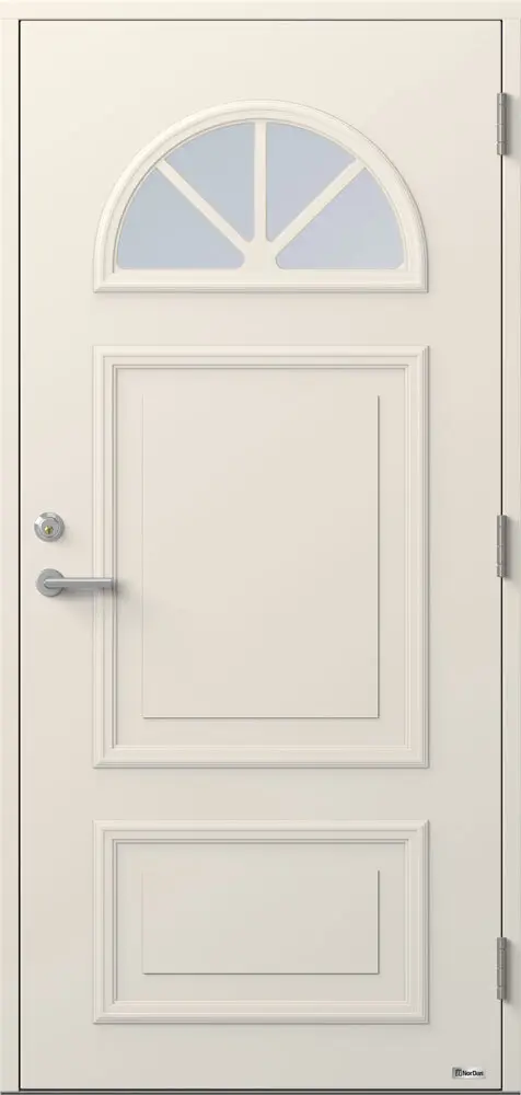 Ytterdörr Bor Månen 820g Klarglas Vit - Bild 19