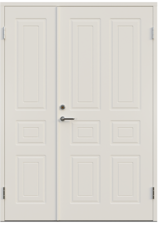 Parytterdörr Leksandsdörren Åsleden Tät Vit