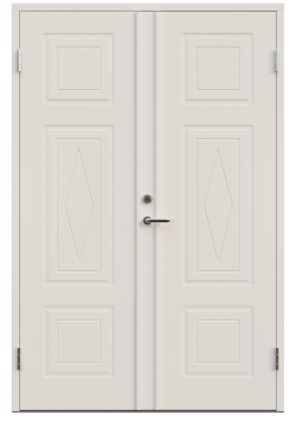 Parytterdörr Leksandsdörren Kullsbjörken Tät Vit