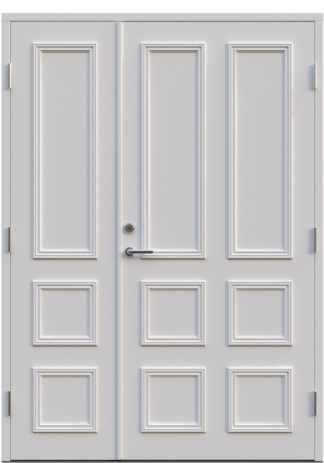 Parytterdörr Leksandsdörren Glasmästeri Tät Vit