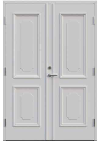 Parytterdörr Leksandsdörren Hjortnäs Tät Vit