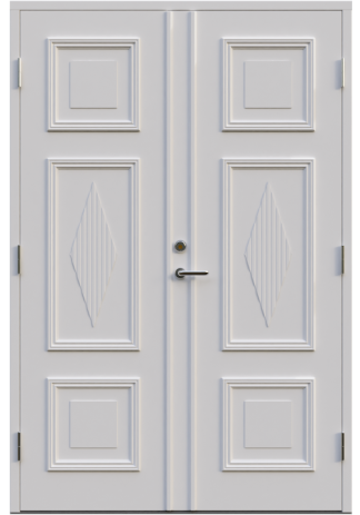 Parytterdörr Leksandsdörren Lisselby Tät Vit