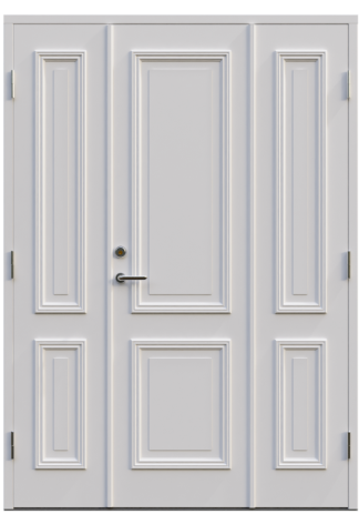 Parytterdörr Leksandsdörren Norsbro Tät Vit