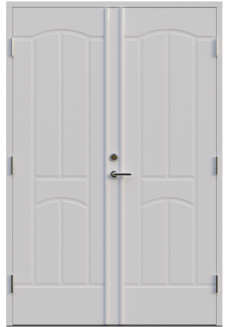 Parytterdörr Leksandsdörren Solberga Tät Vit