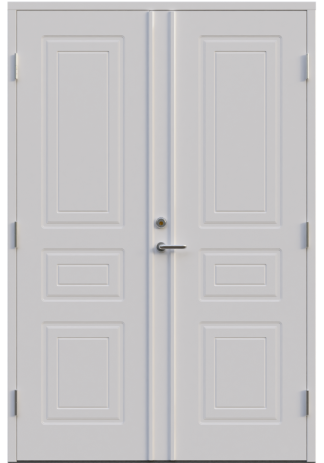 Parytterdörr Leksandsdörren Torrberg Tät Vit