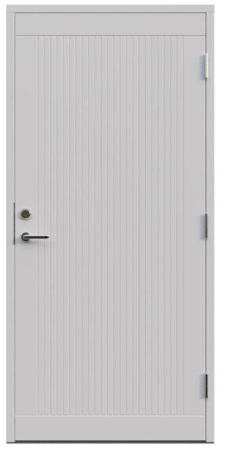 Ytterdörr Leksandsdörren Hälla Tät Vit