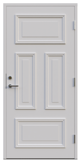 Ytterdörr Leksandsdörren Karlsarvet Tät Vit