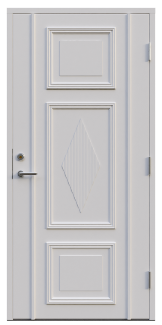 Ytterdörr Leksandsdörren Lisselby Tät Vit