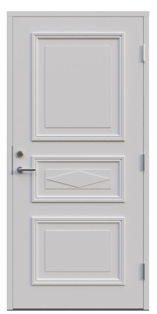 Ytterdörr Leksandsdörren Siljansnäs Tät Vit