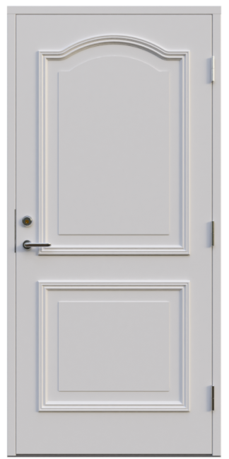 Ytterdörr Leksandsdörren Sollerö Tät Vit