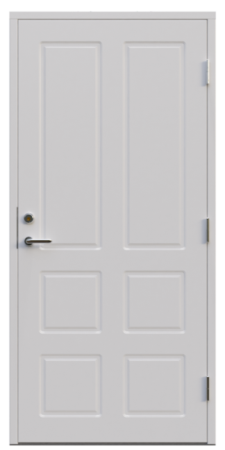 Ytterdörr Leksandsdörren Styrsjöbo Tät Vit