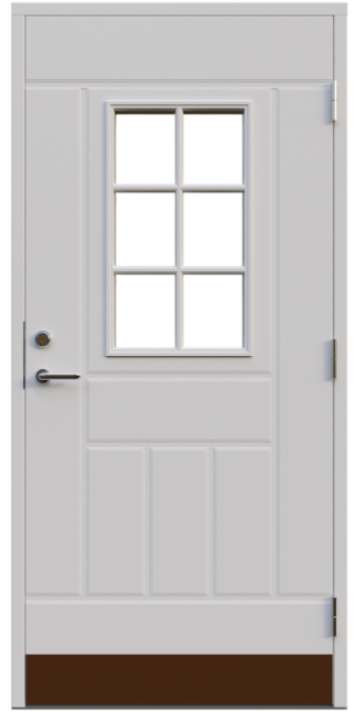 Ytterdörr Leksandsdörren Tibble Cotswoldglas