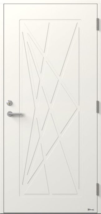 Ytterdörr Bor Norrsken 314 Tät Vit