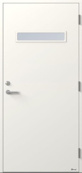 Ytterdörr Bor Kometen 898g Klarglas Vit