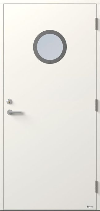 Ytterdörr Bor Neo 861g Klarglas Vit