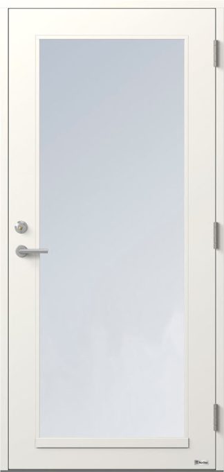 Ytterdörr BOR Utsikten 930G Klarglas Vit