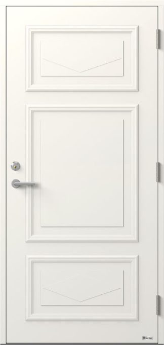 Ytterdörr Bor Diamant 373 Tät Vit