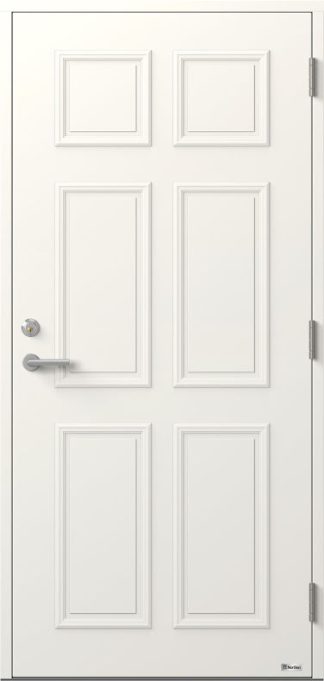 Ytterdörr Bor Glamis 806 Tät Vit