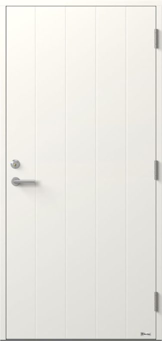 Ytterdörr BOR Stenbocken 871 Tät Vit