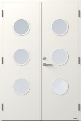 Parytterdörr Bor Planeten 836pg3 Klarglas Vit