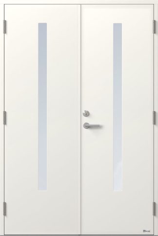 Parytterdörr Bor Sirius 863pg Klarglas Vit