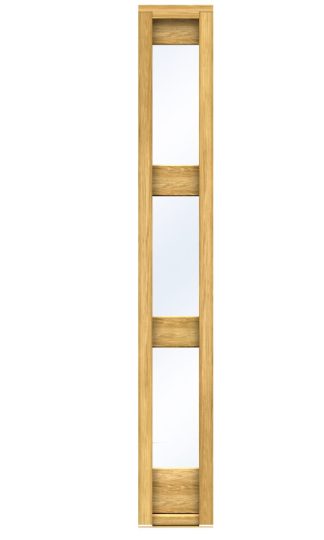 Sidoljus Swedoor SL-3 Klarglas Ek