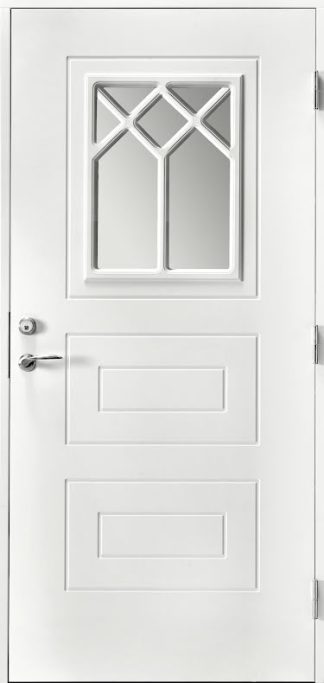 Ytterdörr Br. Johansson SY112 Klarglas Vit