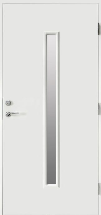 Ytterdörr Br. Johansson SY116 Klarglas Vit