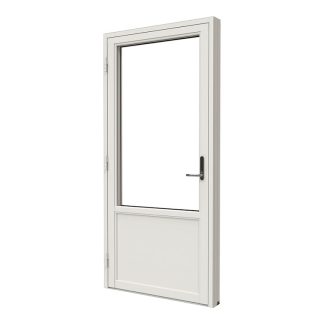 Bröstad Fönsterdörr Nordan Ntech 3-Glas Vitmålat Trä