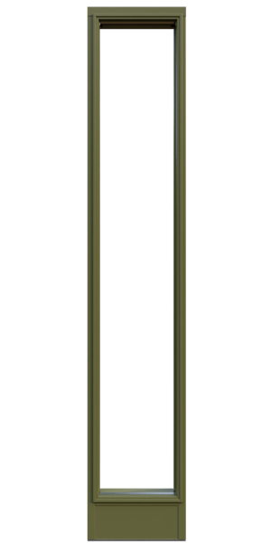 Sidoljus Leksandsdörren Helglas Cotswoldglas Vit - Bild 5