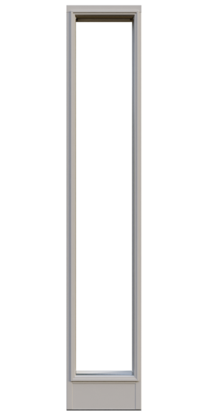 Sidoljus Leksandsdörren Helglas Cotswoldglas Vit - Bild 3