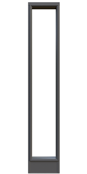 Sidoljus Leksandsdörren Helglas Cotswoldglas Vit - Bild 2