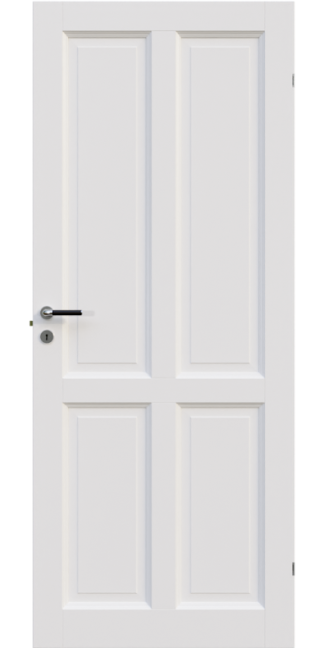 Innerdörr Leksandsdörren Leksand 4a Vit Tät