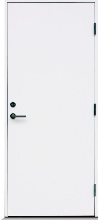 Ytterdörr Kaski Kläppen Tät Vit