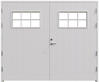 Garagedörr Leksandsdörren Insjön Med Glas