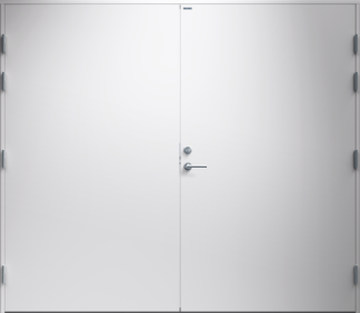 Garageport Diplomat Rosa Tät Vit