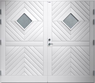 Garageport Diplomat Karin Cotswold Vit