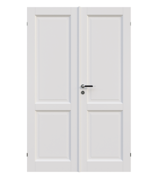 Parinnerdörr Leksandsdörren Leksand 2 Vit Tät