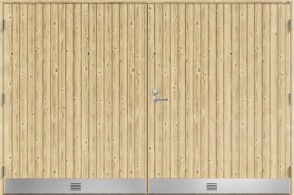 Garageport Kaski Monza Tät Obehandlad