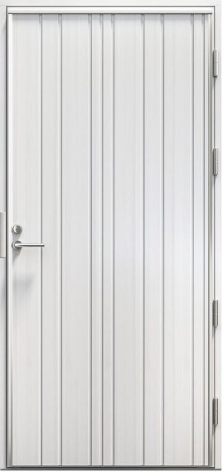 Ytterdörr Kaski Jakobstad Tät Vitlaserad Furupanel