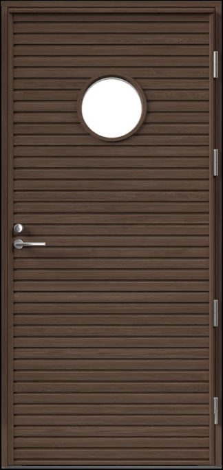 Ytterdörr Kaski Karleby Klarglas Laserad Furupanel