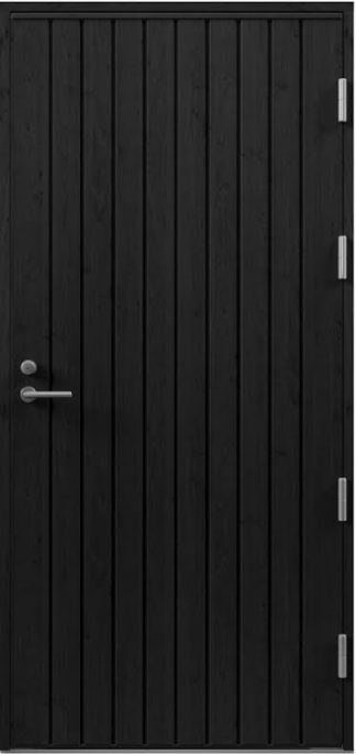 Ytterdörr Kaski Lathis Tät Laserad Furupanel